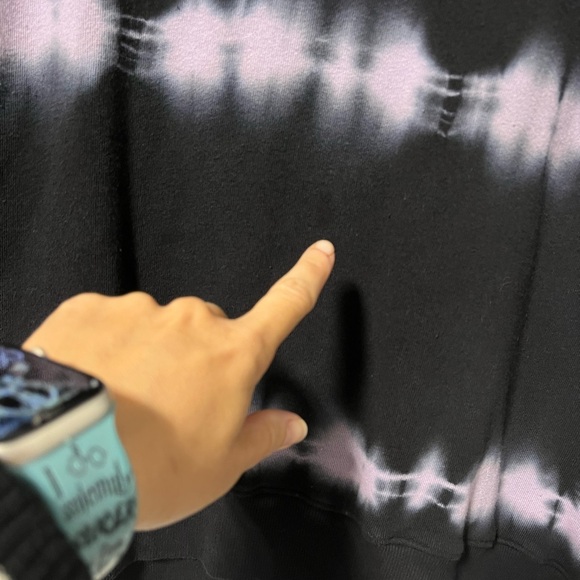 WildFox Roadtrip Crewneck sweatshirt dusk lilac stripe size small - Picture 8 of 8